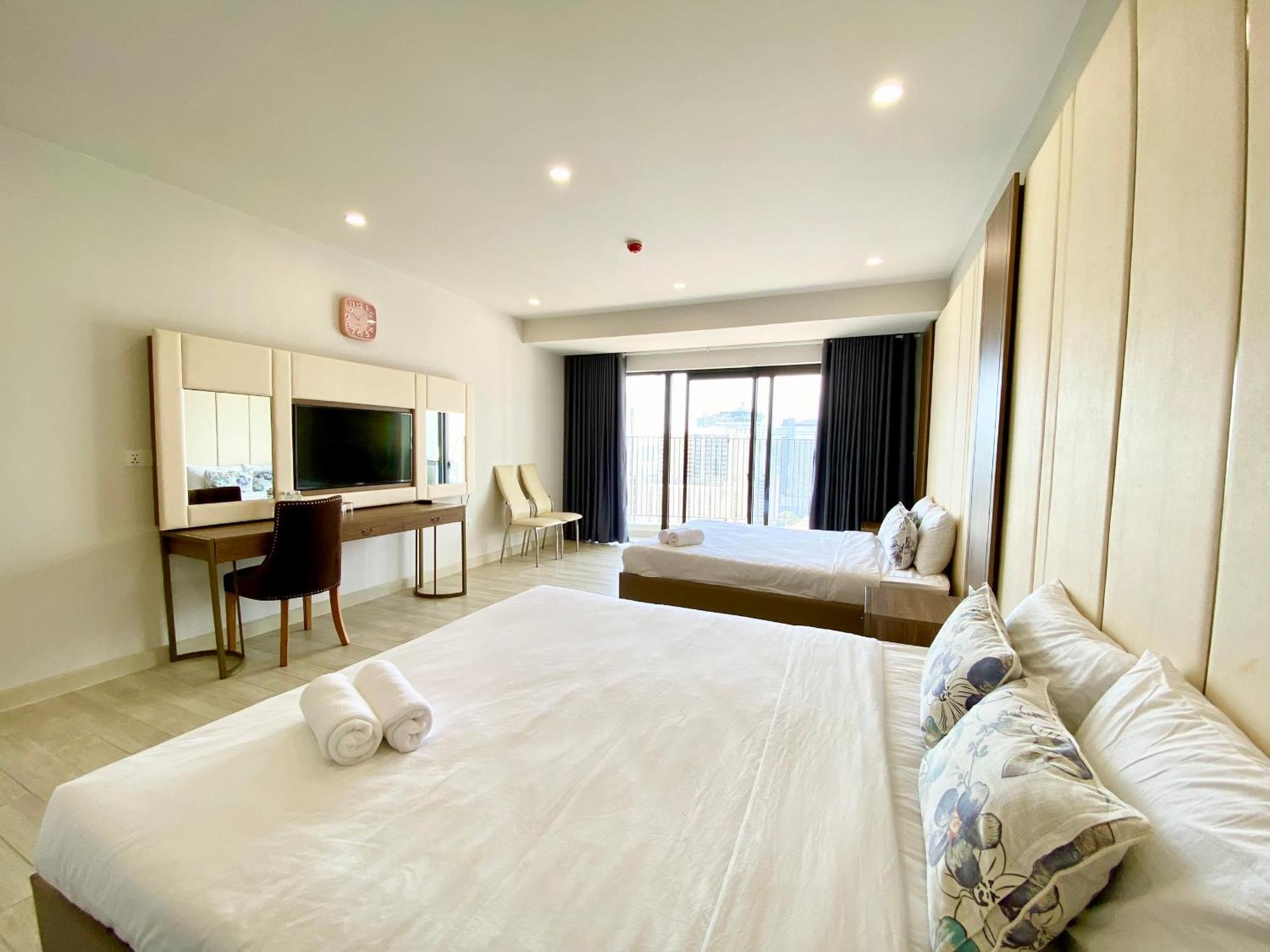 Wise Stay Gold Coast Apartment 芽庄 客房 照片